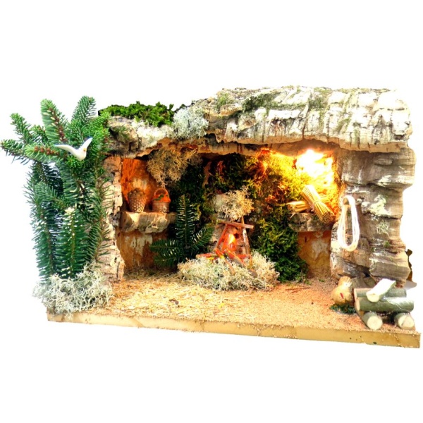 Portal de belén para figuras de 12cm - Imagen 2