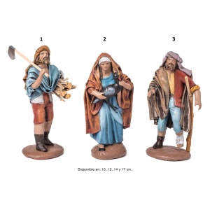 Pastores de barro lienzado