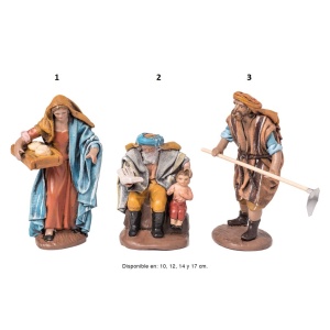 Pastores de barro lienzado