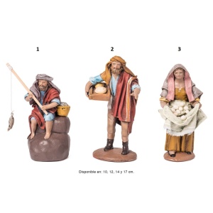 Pastores de barro lienzado