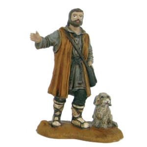 Pastor con zurrón 10cm
