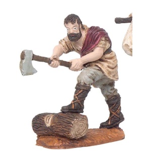 Leñador con hacha 10cm
