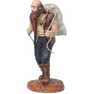 Pastor con saco en espalda 10cm