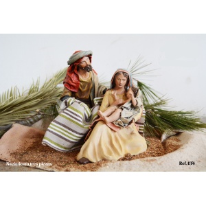 Misterio en barro lienzado