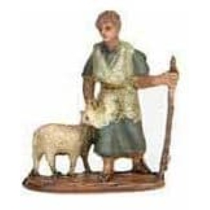 Pastor con cordero 3cm