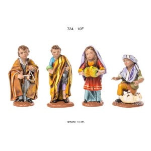 Niños surtidos para figuras de 12cm a 14cm