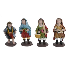 Pack de 4 niños para figuras de 17cm a 21cm