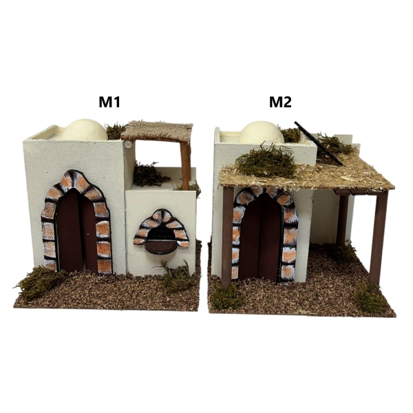 Casa mora para el belén (2 modelos)