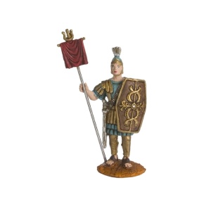 Romano con estandarte 8cm