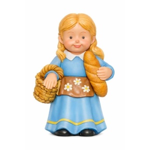Pastora con barra de pan 10cm NAIF
