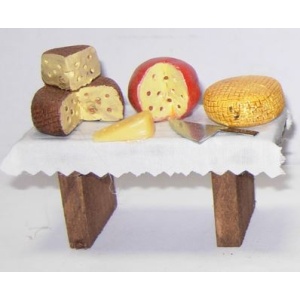 Mesa de Quesos para figuras de 8cm