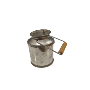 Lechera con asa de madera 6cm