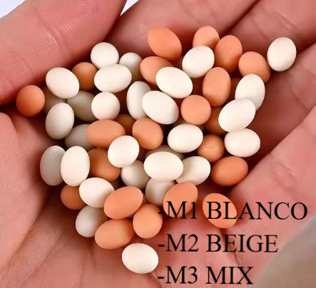 Pack de 10 huevos. (Diferentes medidas)