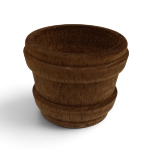 Cubo de madera 4cm