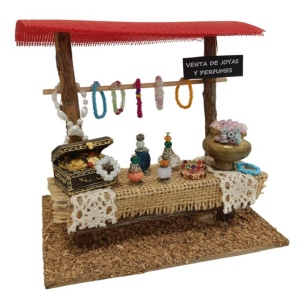 Puesto de Joyas para figuras de 8cm a 10cm