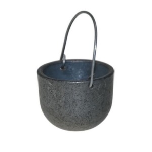 Caldero 2cm para el belén metal