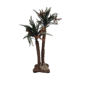 Palmera doble de 34cm y 23cm
